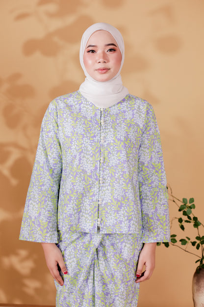 Bunga Kebaya Set in Orkid (Light Purple)