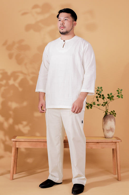 Bayu Kurta in Purnama (White)