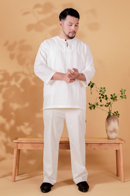 Bayu Kurta in Purnama (White)